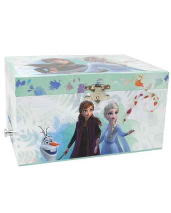 Disney Frozen The Magical Nature Luxury Musical Jewellery Storage Box - Pink Poppy