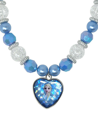 Disney Frozen Elsa Destiny Awaits Necklace and Bracelet Set