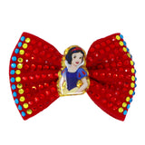Disney Princess Snow White Red Sparkling Rhinestone Hair Bow - Pink Poppy Australia