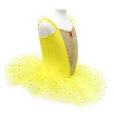 Disney Princess Belle Sparkling Tutu Dress - Pink Poppy