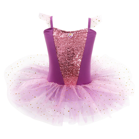 Disney Princess Rapunzel Sparkling Tutu Dress - Pink Poppy