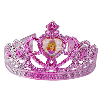 Disney Princess Rapunzel Heart Gemstone & Glitter Crown - Pink Poppy Australia