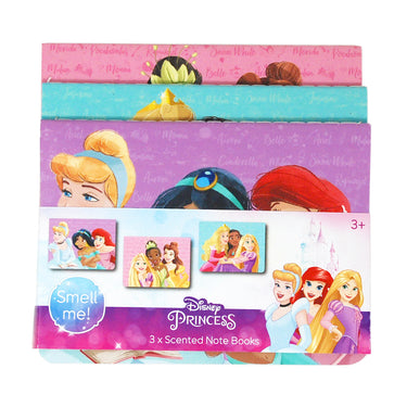Disney Princess Scented Notebooks Set of 3 - Pink Poppy