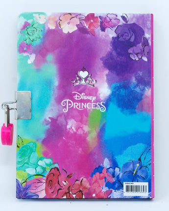 Disney Princess Strawberry Scented A5 Lockable Diary - Pink Poppy