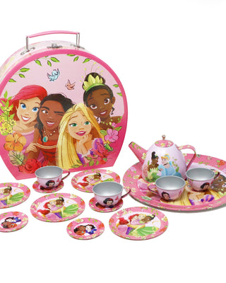Disney Princess Forever Friends 14 Piece Tea Set in Carry Case - Pink Poppy Australia