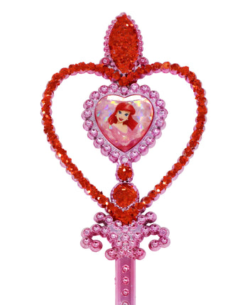 Disney Princess Ariel Heart Gemstone & Glitter Wand