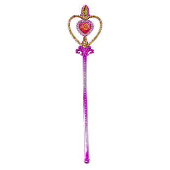 Disney Princess Aurora Heart Gemstone & Glitter Wand - Pink Poppy Australia