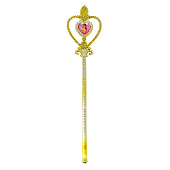 Disney Princess Belle Heart Gemstone & Glitter Wand - Pink Poppy Australia