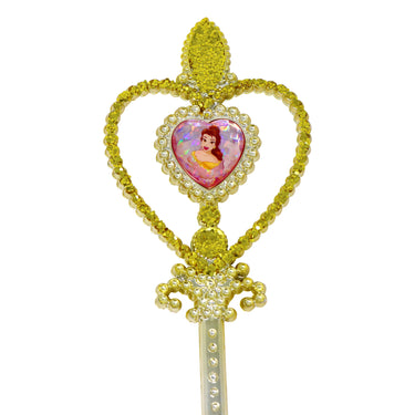 Disney Princess Belle Heart Gemstone & Glitter Wand - Pink Poppy Australia