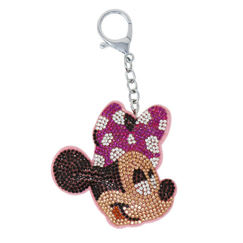 Disney Junior Minnie Rhinestone Keychain