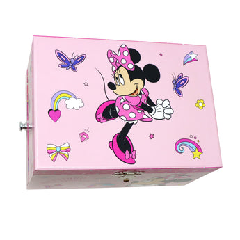 Disney Junior Minnie Luxury Musical Jewellery Box - Pink Poppy Australia