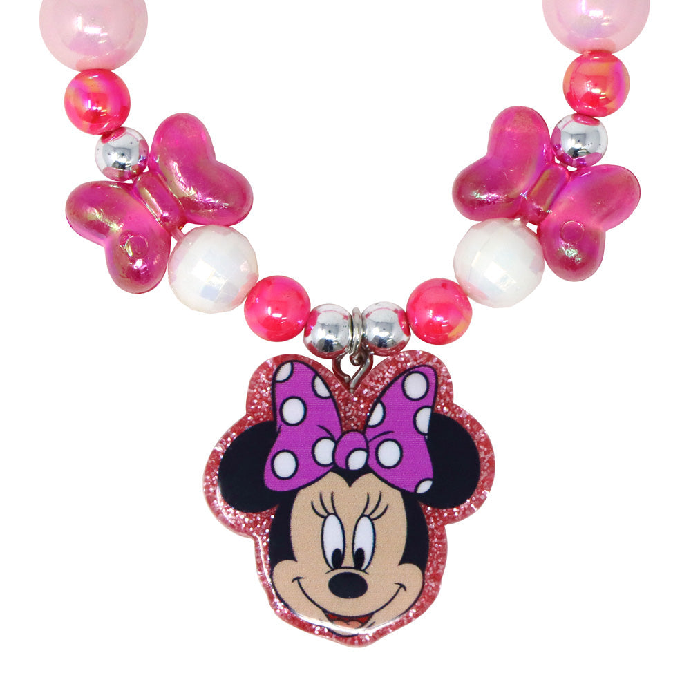 Disney Junior Minnie Necklace & Bracelet Set - Pink Poppy Australia