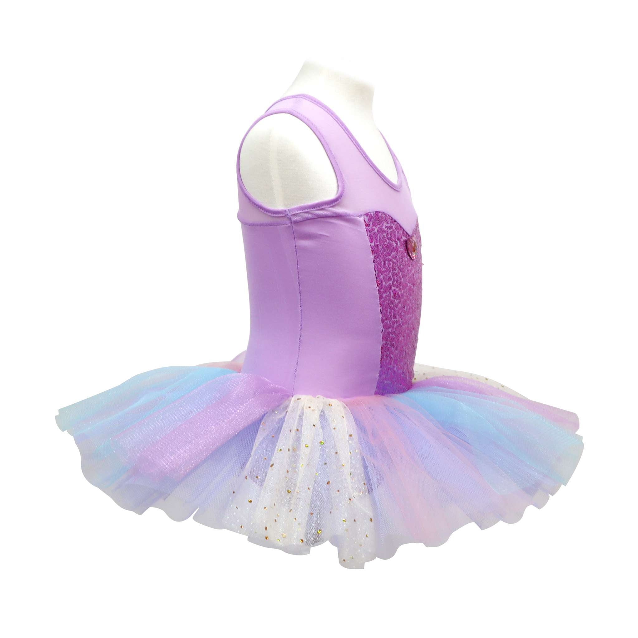 Disney The Little Mermaid Sparkle Tiered Tutu Dress - Pink Poppy Australia