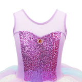 Disney The Little Mermaid Sparkle Tiered Tutu Dress - Pink Poppy Australia