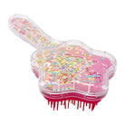 Unicorn & Vibrant Vacation Holographic Glitter Hairbrush - Pink Poppy Australia
