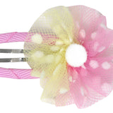 Pink Mesh Hair Clip - Pink Poppy Australia