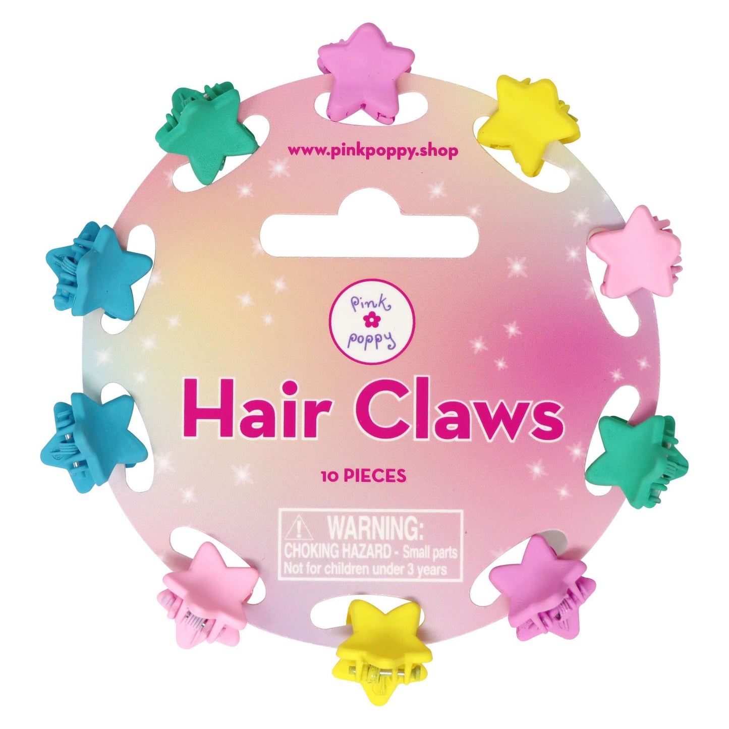 Star Hair Claws - Pink Poppy Australia