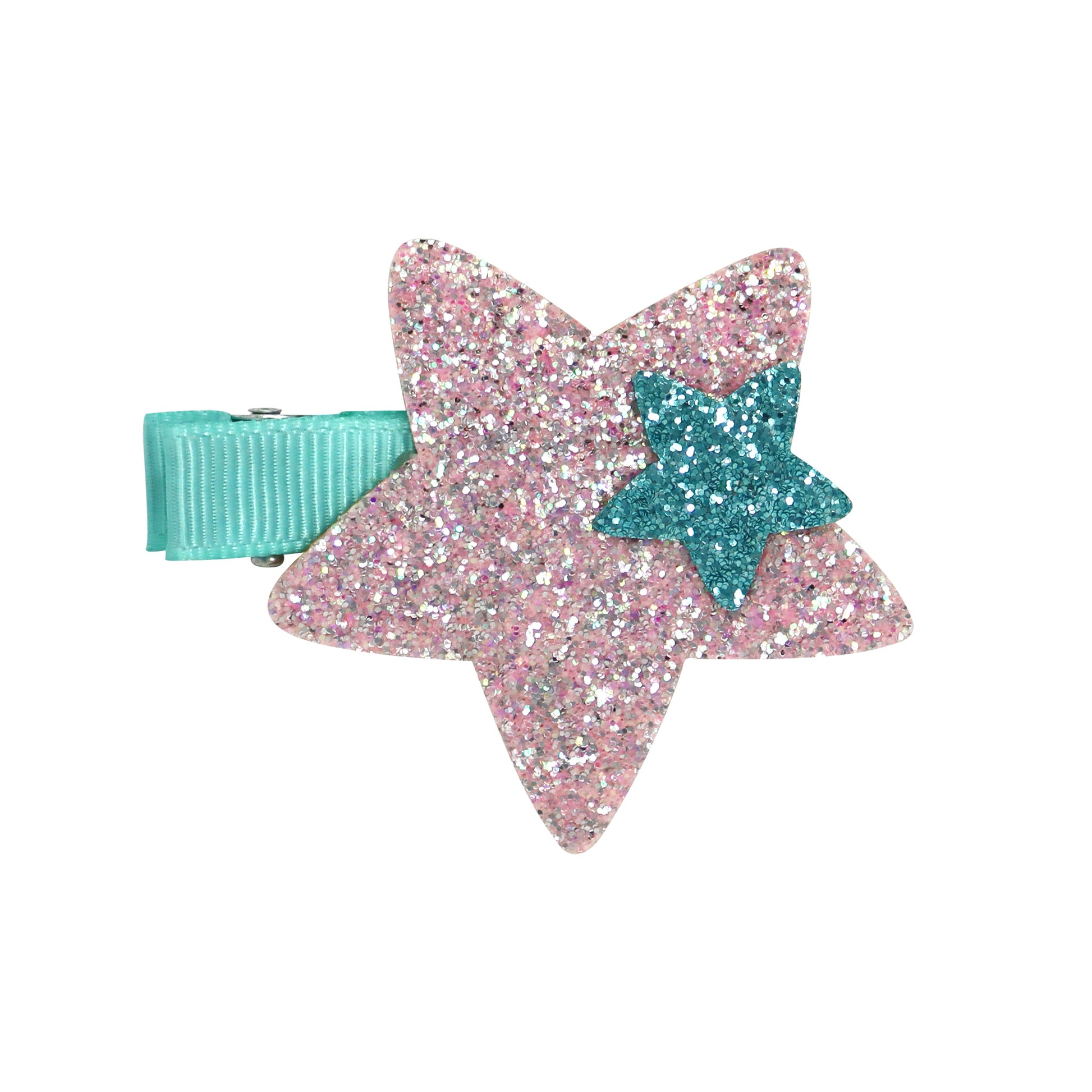 Shimmering Mermaid Star Hair Clips - Pink Poppy Australia