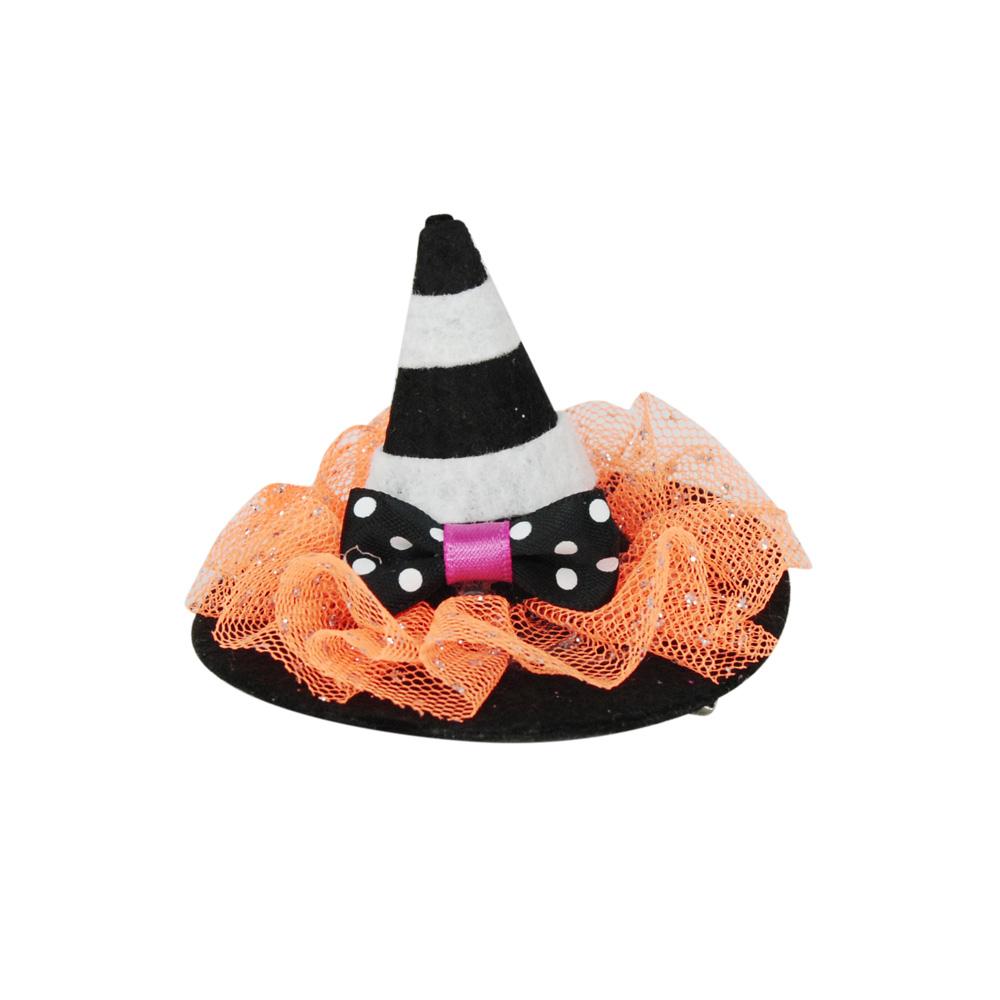 Halloween party hair clips - Pink Poppy