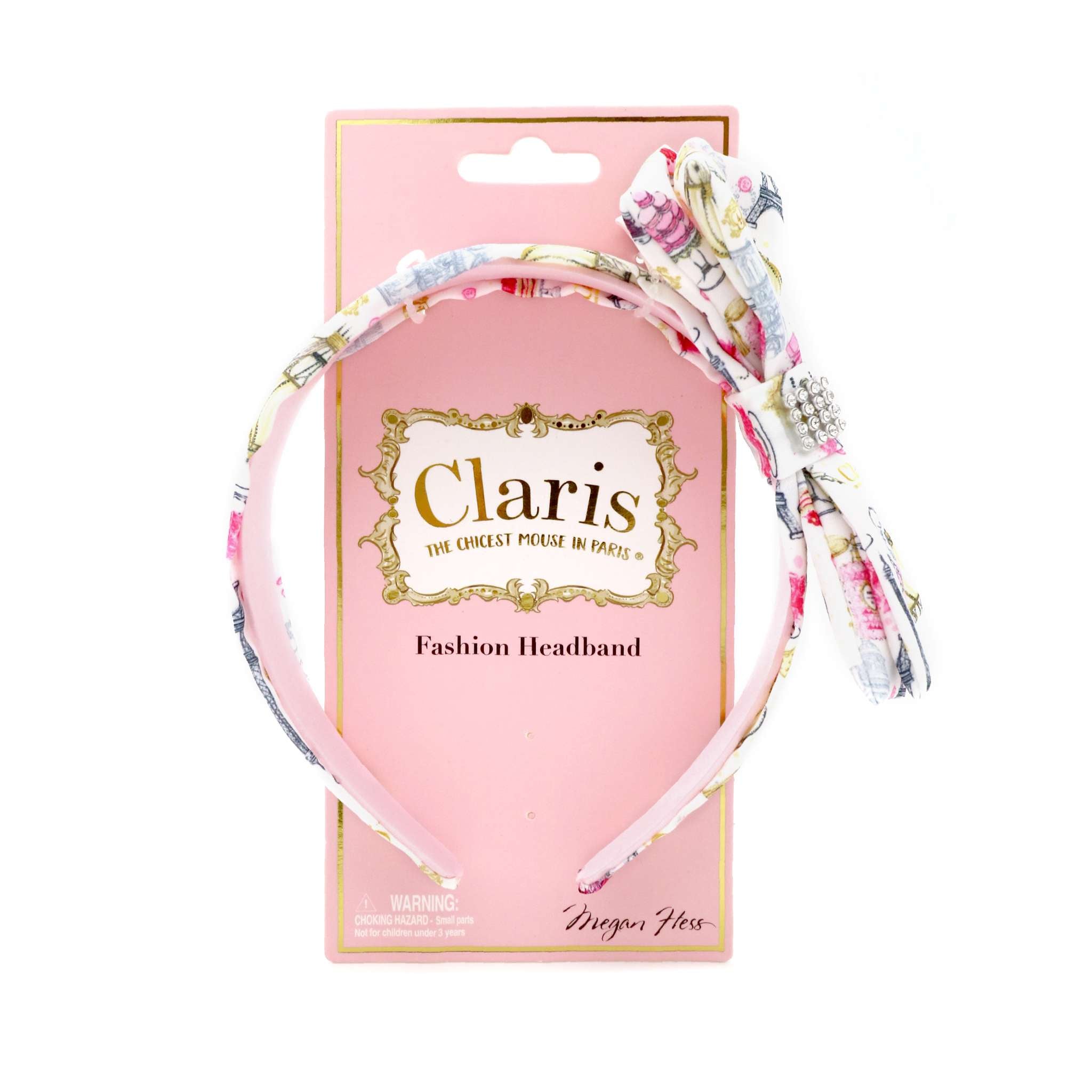 Claris: The Chicest Mouse In Paris™ Fashion Headband - Pink Poppy Australia