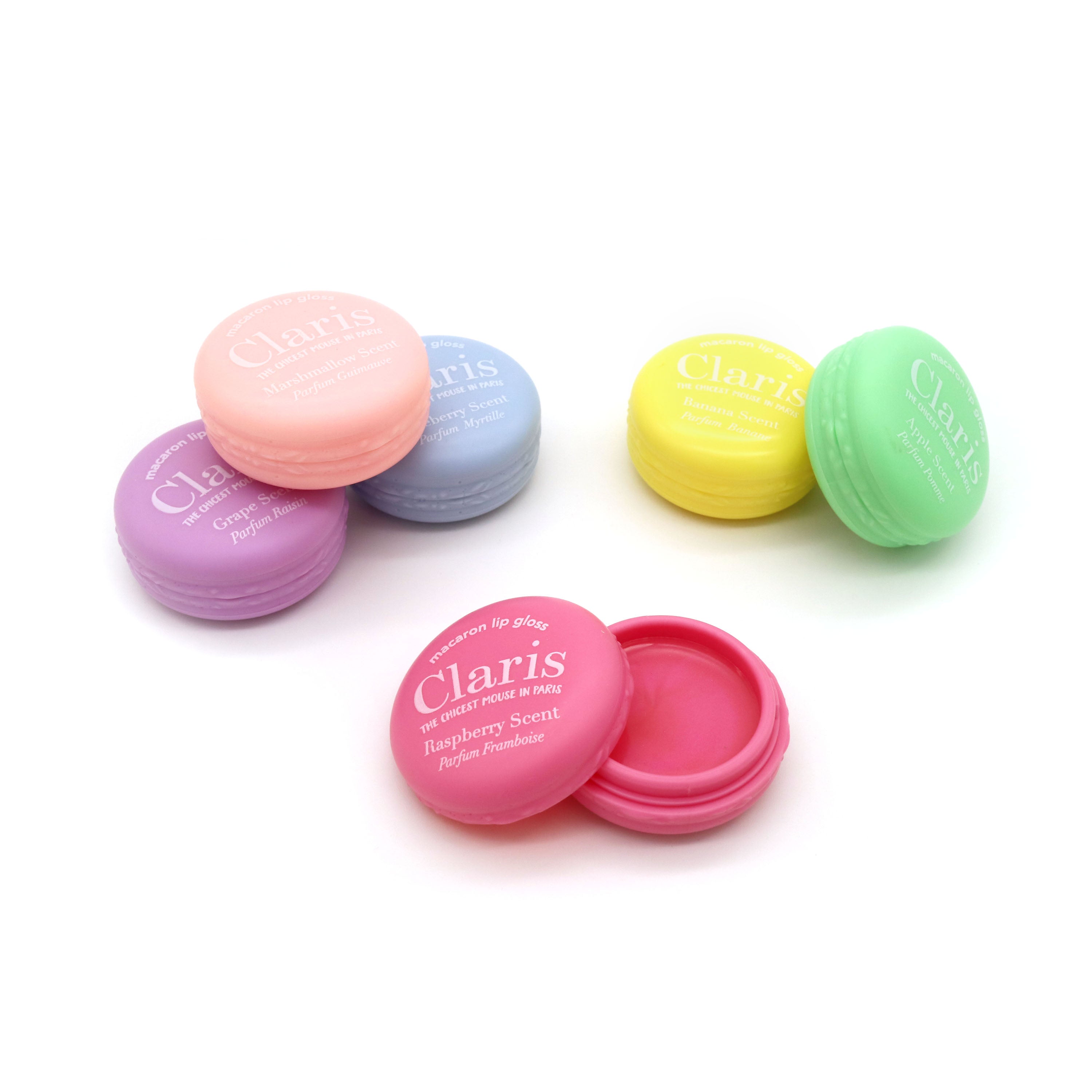 Claris: The Chicest Mouse In Paris™ Macaron Lip Gloss Set - Pink Poppy Australia