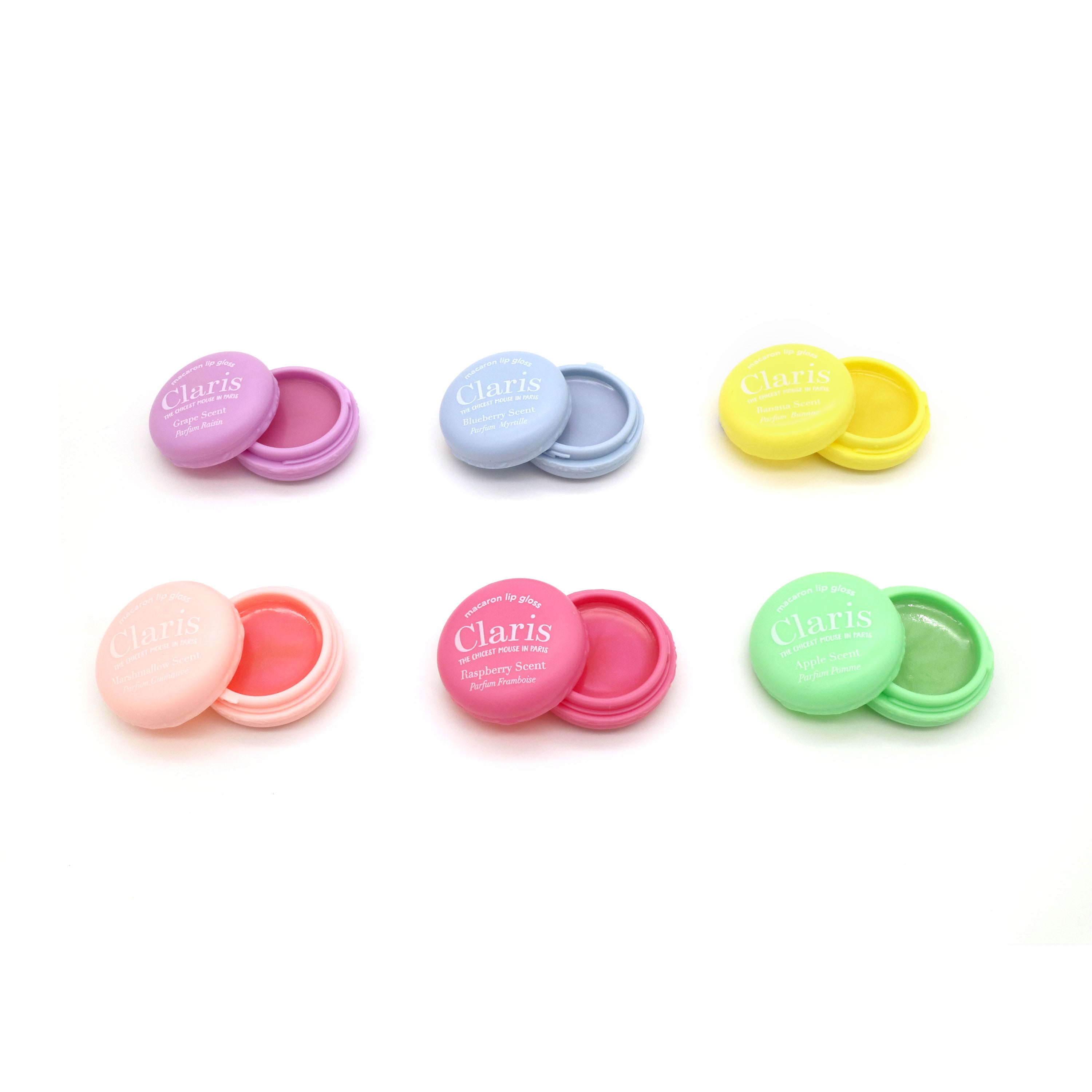 Claris: The Chicest Mouse In Paris™ Macaron Lip Gloss Set - Pink Poppy Australia