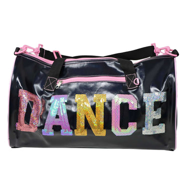 Dance In Style Basic Carry All Bag- Shimmery Black - Pink Poppy Australia