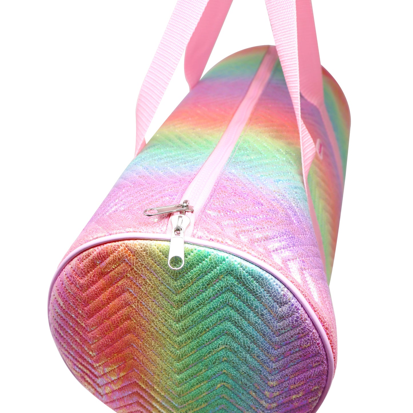 Unicorn Dreamer Quilted Rainbow Duffle Bag - Pink Poppy Australia