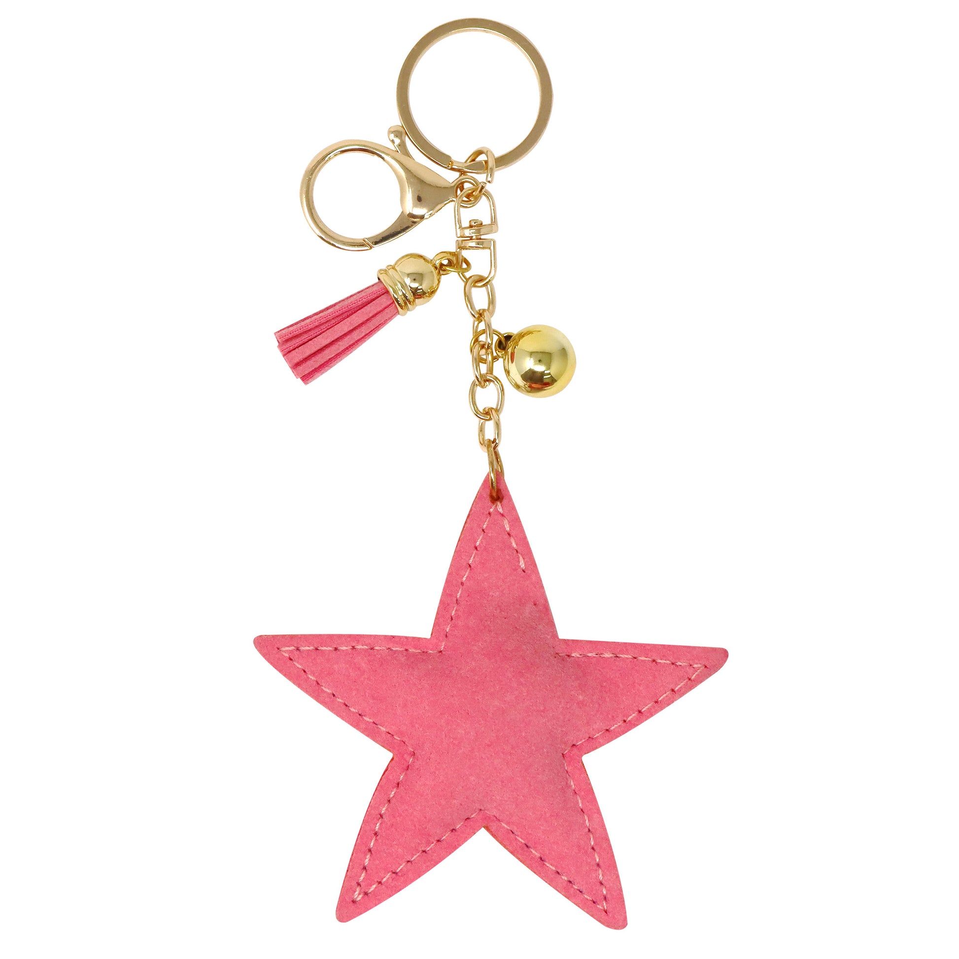 Star Jewelled Bag Charm - Pink Poppy Australia