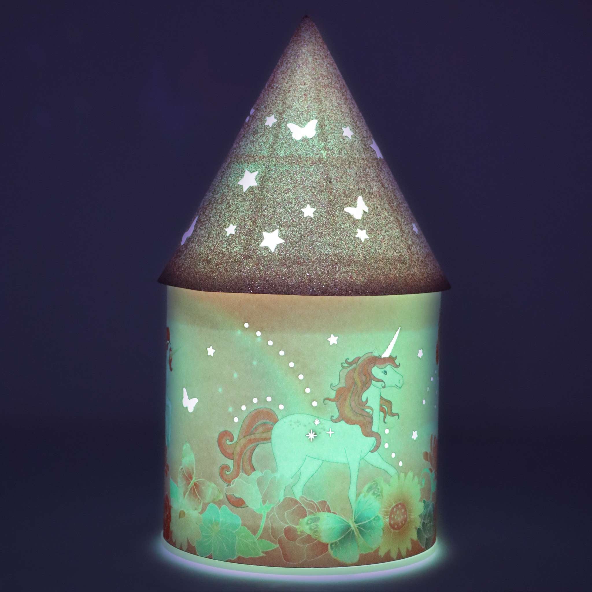 Unicorn Butterfly Colour Changing Lantern - Pink Poppy Australia