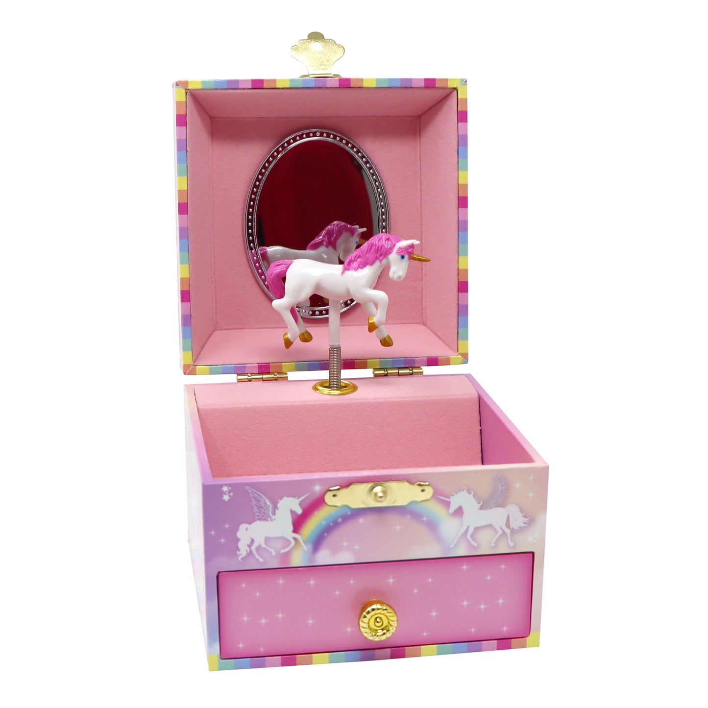 Unicorn Dreamer Small Musical Jewellery Box - Pink Poppy Australia