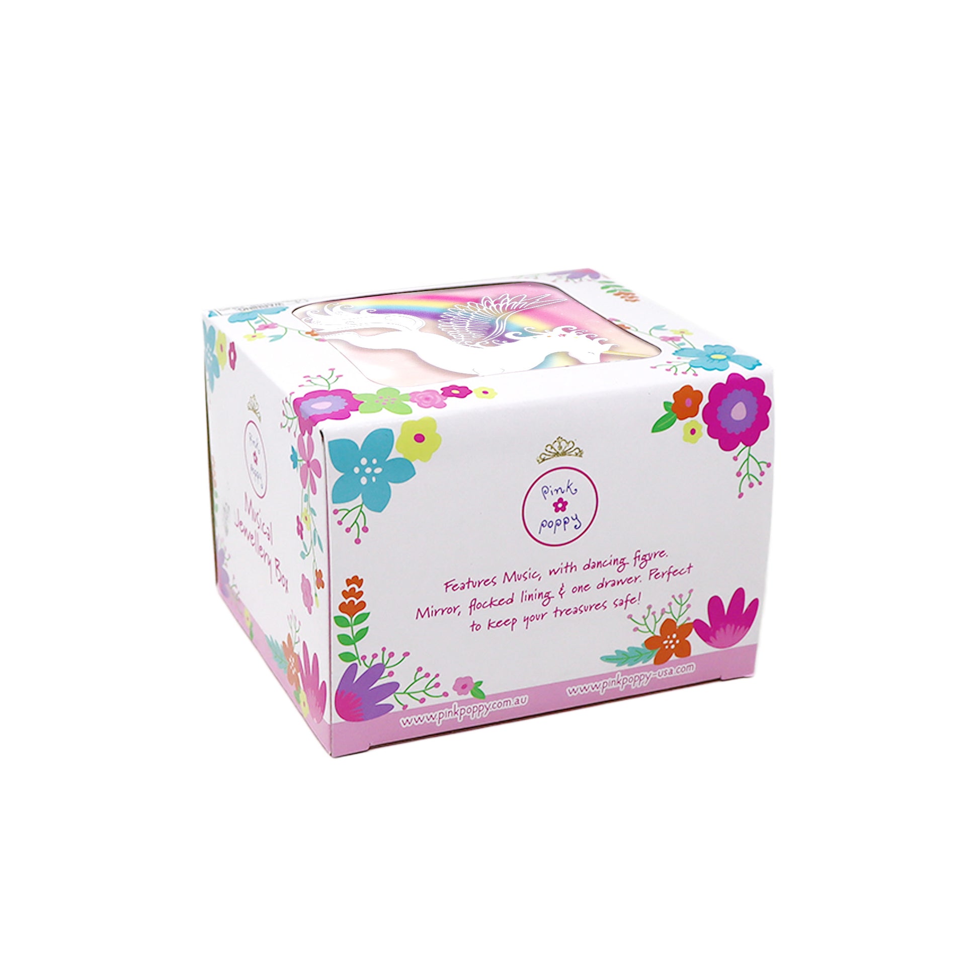 Unicorn Dreamer Small Musical Jewellery Box - Pink Poppy Australia