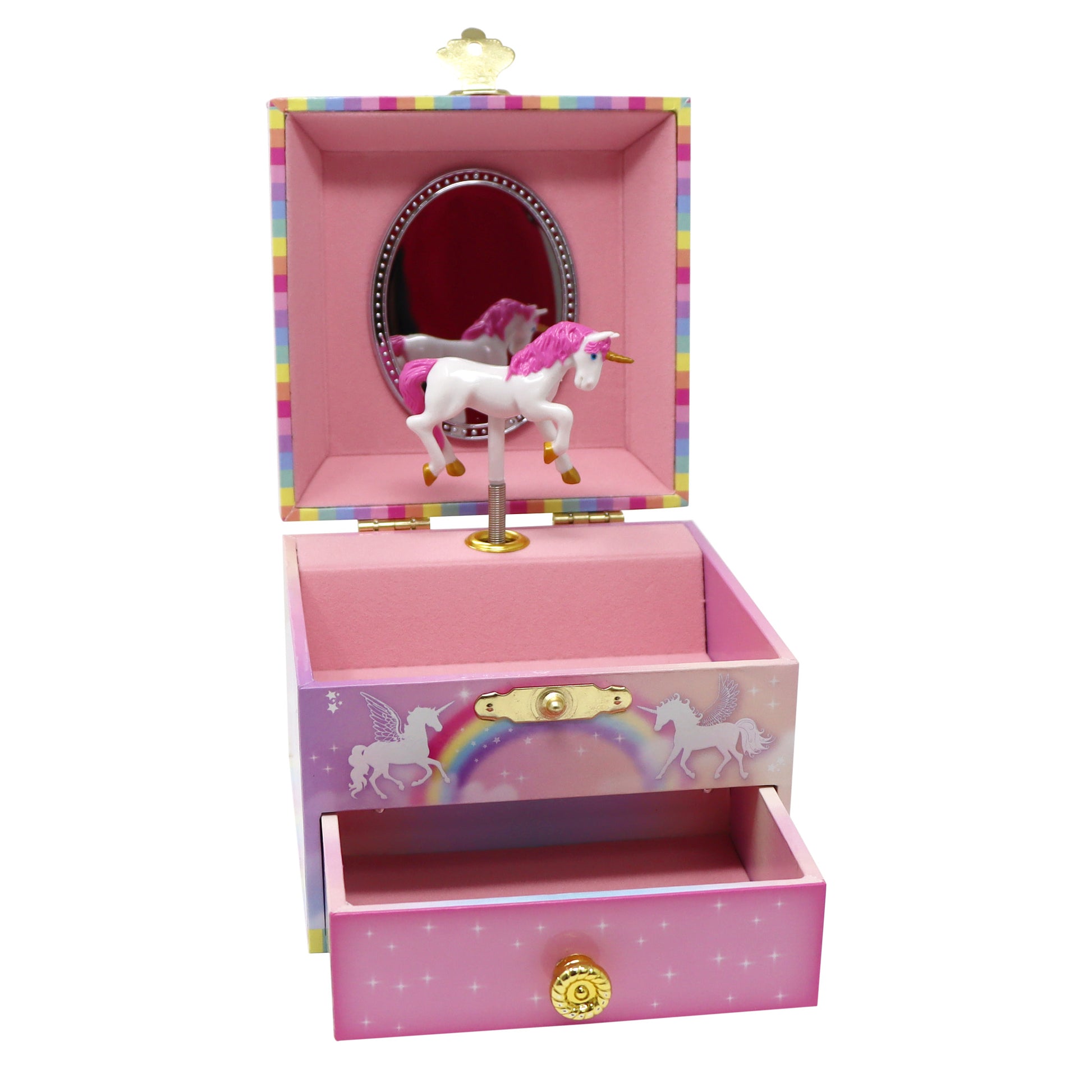 Unicorn Dreamer Small Musical Jewellery Box - Pink Poppy Australia