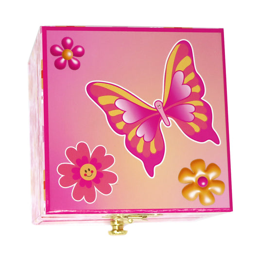 Vibrant Vacation Small Musical Jewellery Box - Pink Poppy Australia