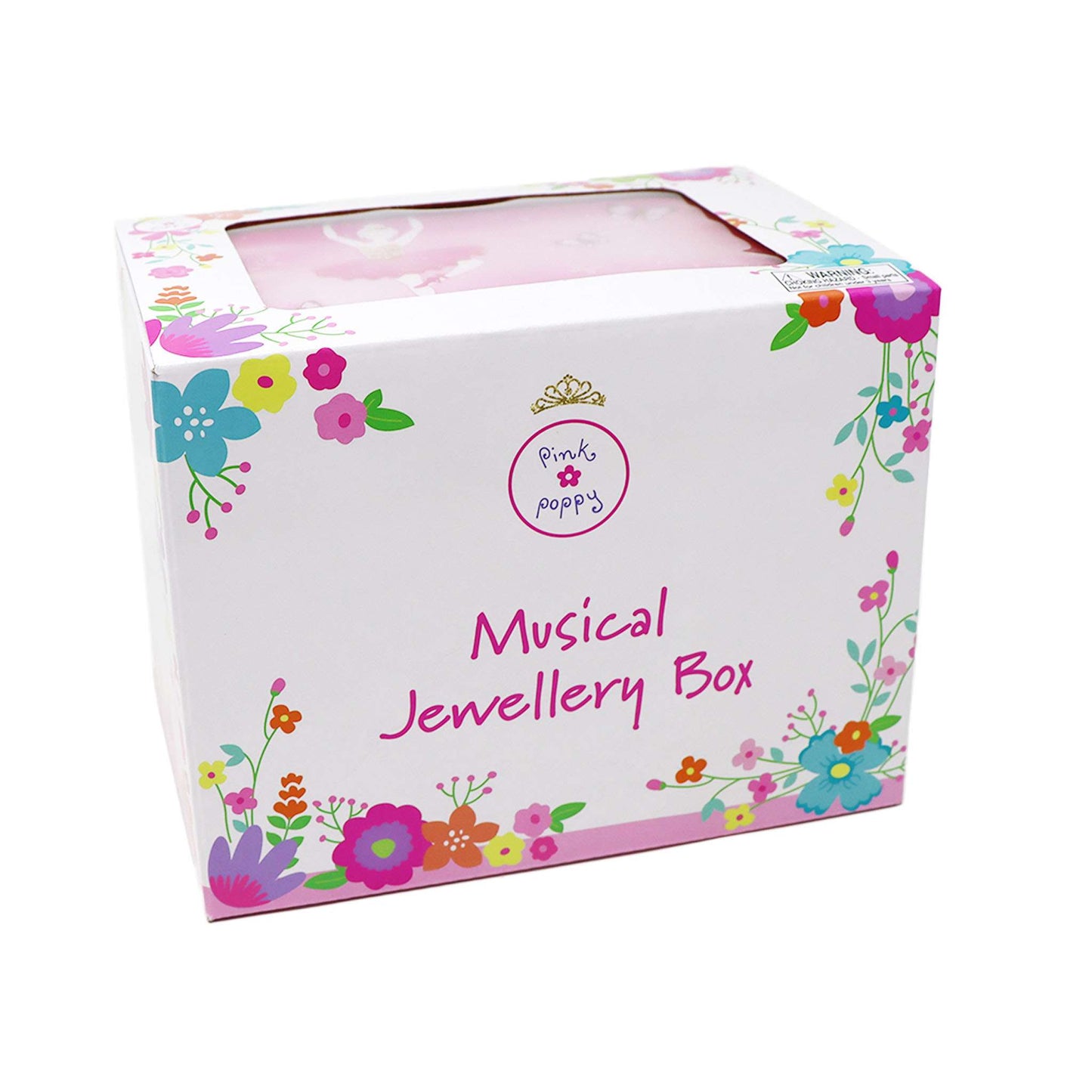 Butterfly Ballet Medium Musical Jewellery Box - Pink Poppy Australia
