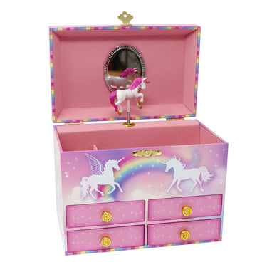 Unicorn Dreamer Medium Musical Jewellery Box - Pink Poppy Australia