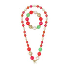 Brilliant and Bright Bow Pendant Necklace with Bracelet Set - Pink Poppy Australia