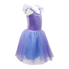 Princess Violet Velvet Dress with Tulle Skirt - Pink Poppy Australia