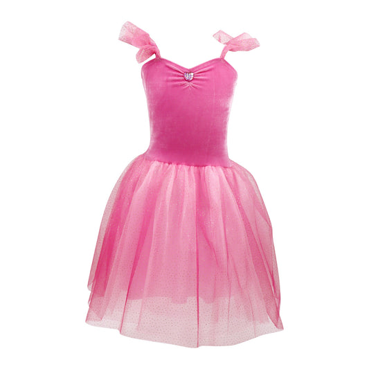 Princess Rose Velvet Dress with Ombre Tulle - Pink Poppy Australia