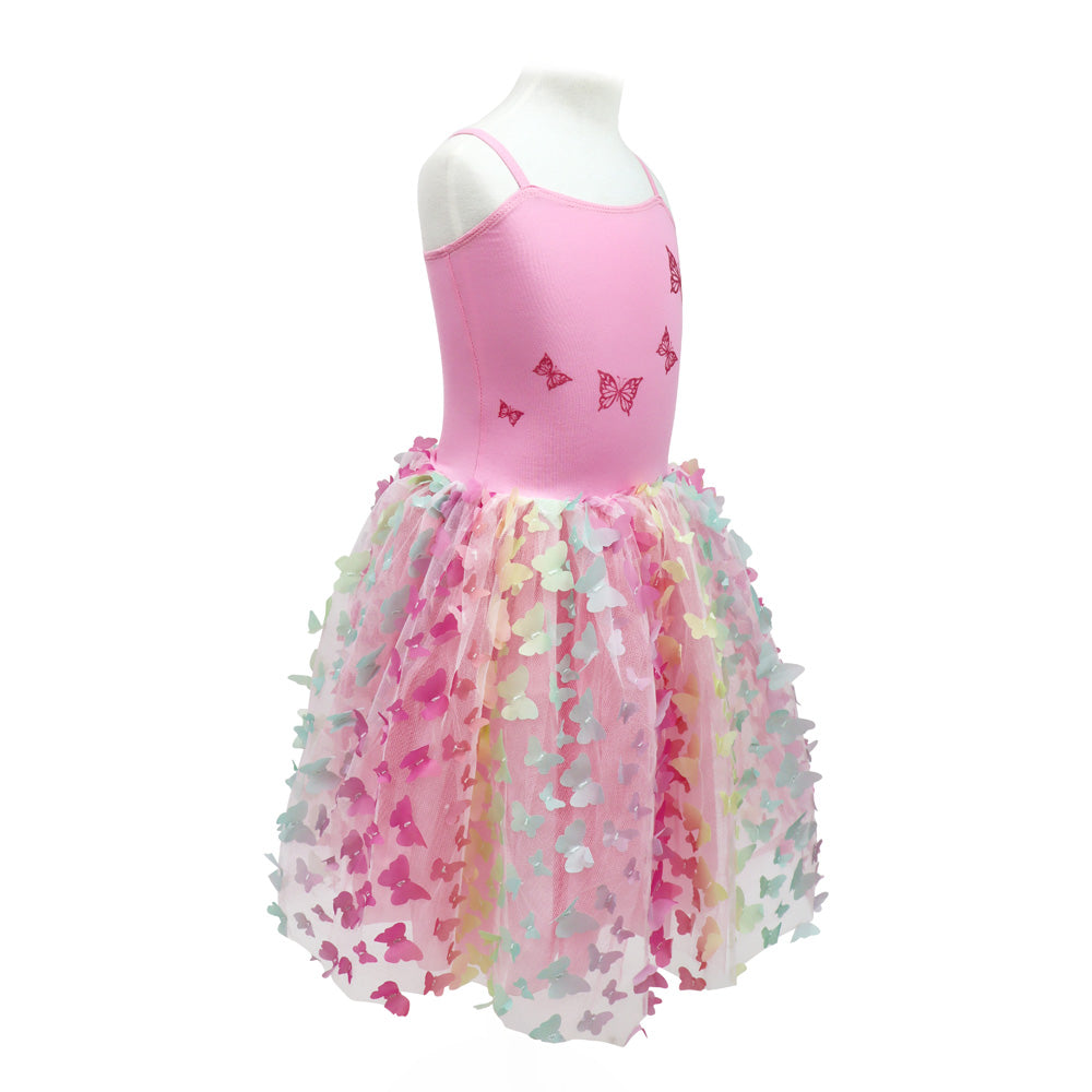 Rainbow Butterfly Princess Multi-layered Dress - Pink Poppy Australia