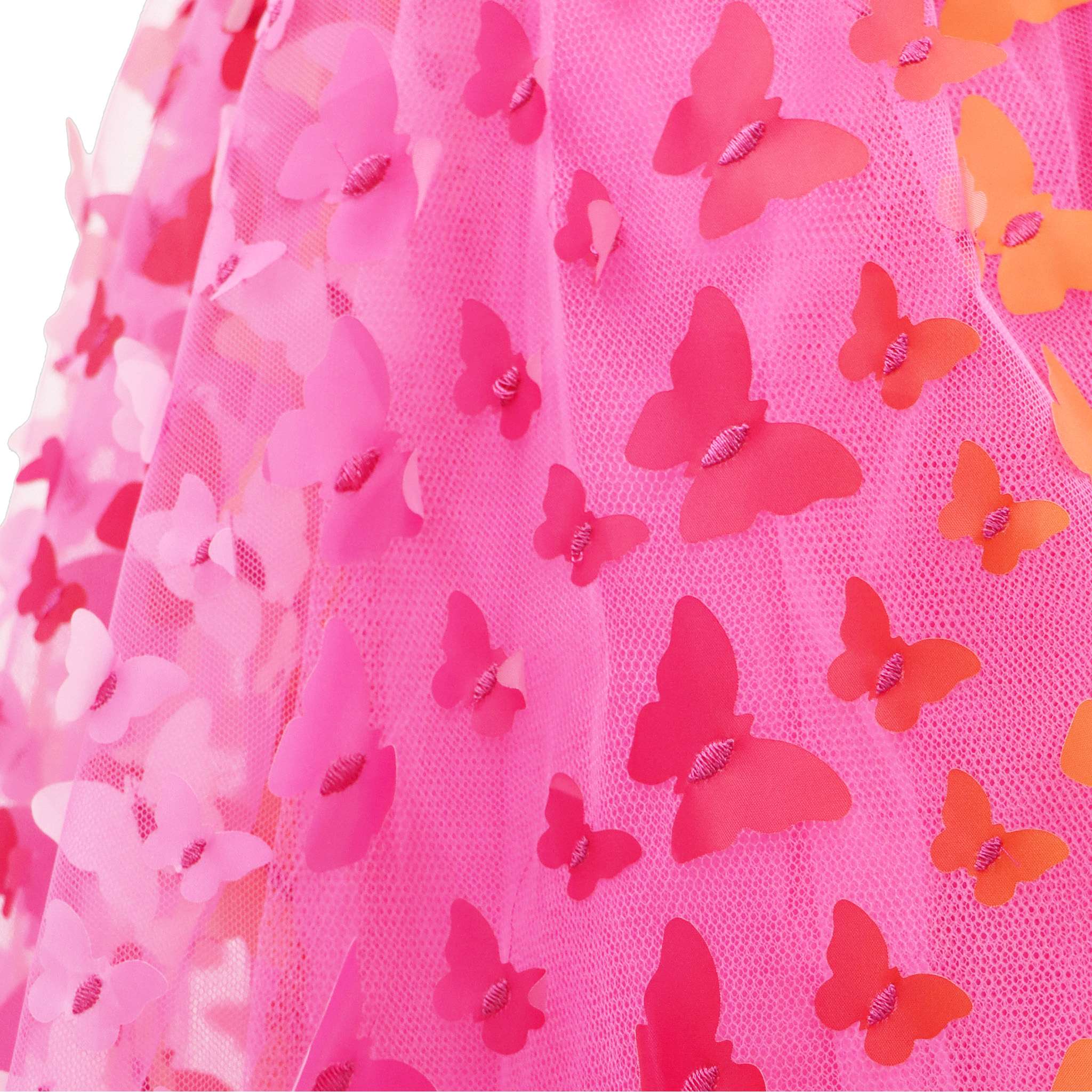 Butterfly Hot Pink & Gold Multi-layered Dress – Pink Poppy Australia