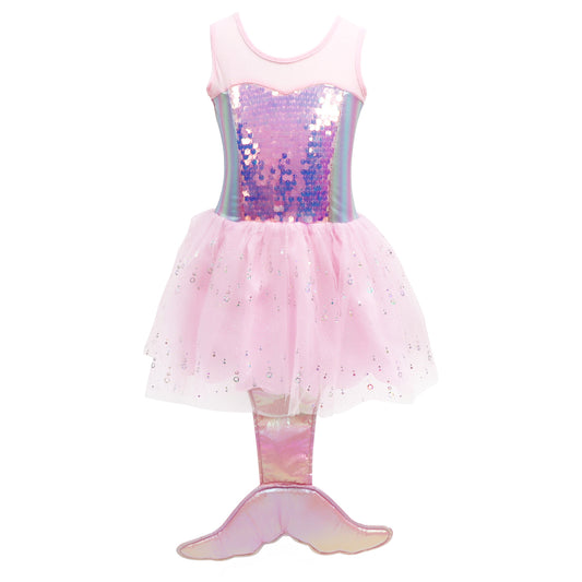 Mermaid Dress with Tail - Pink Poppy Australia