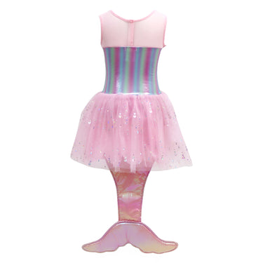 Mermaid Dress with Tail - Pink Poppy Australia