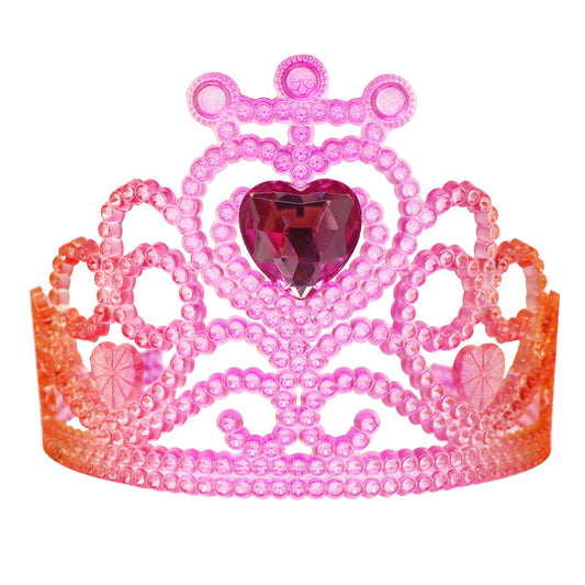 Fairy Butterfly Jewel Heart Crown - Pink Poppy Australia