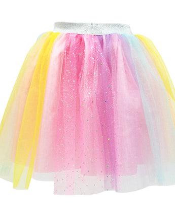 Over the Rainbow Skirt - Pink Poppy