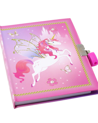 Unicorn Princess Scented Lockable Diary