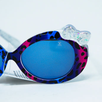 Little Miss Leopard Sunglasses - Pink Poppy