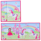 Magical princess folded card - Pink Poppy