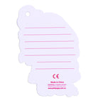 Fairy Meadows Gift Tag - Pink Poppy