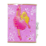 Romantic Ballet 3D Lockable Diary - Pink Poppy Australia